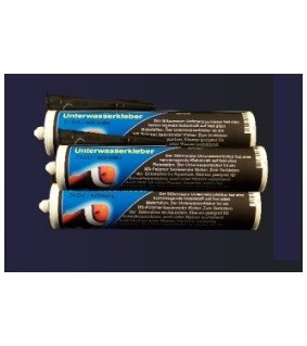 Unterwasserkleber schwarz 500 ml